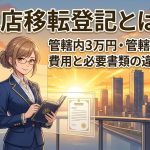 本店移転登記の管轄内・管轄外の違いを解説する柏市の行政書士だいち法務事務所のアイキャッチ画像