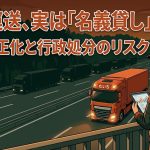 運送業の名義貸し禁止規定を解説する柏市の行政書士だいち法務事務所のアイキャッチ画像