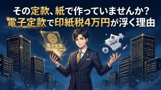 その定款、紙で作っていませんか？電子定款で印紙税4万円が浮く理由