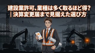 建設業許可、業種は多く取るほど得？｜決算変更届まで見据えた選び方