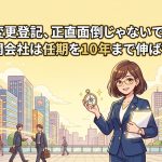 非公開会社の役員任期伸長を解説する柏市の行政書士だいち法務事務所のアイキャッチ画像