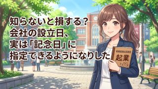　知らないと損する？会社の設立日、実は「記念日」に指定できるようになりました