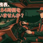 トラック運転者の拘束時間の上限を解説する柏市の行政書士だいち法務事務所のアイキャッチ画像